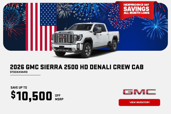 2026 GMC SIERRA 2500 HD DENALI CREW CAB