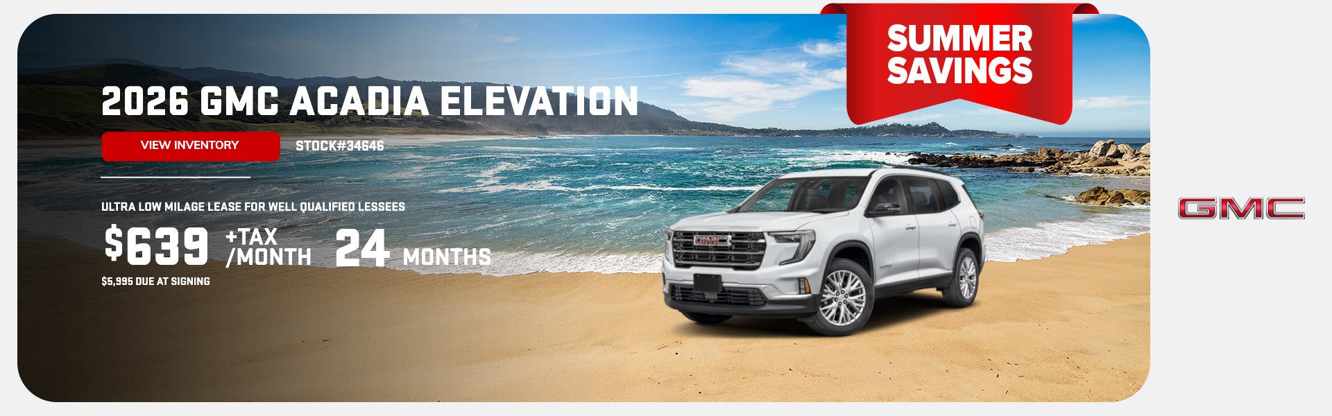 2026 GMC ACADIA ELEVATION