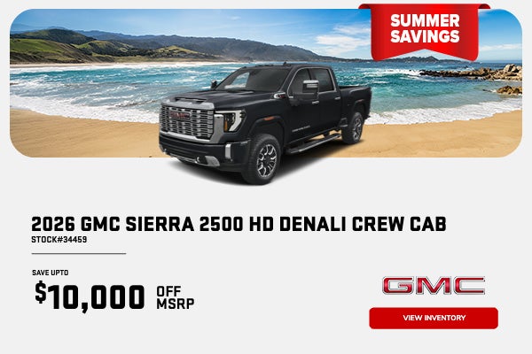2026 GMC SIERRA 2500 HD DENALI CREW CAB