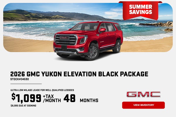 2026 GMC YUKON ELEVATION BLACK PACKAGE