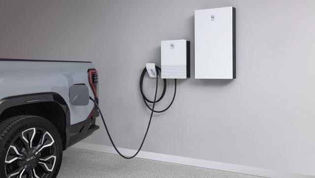 Dublin Buick GMC in Dublin CA charging panel in garage