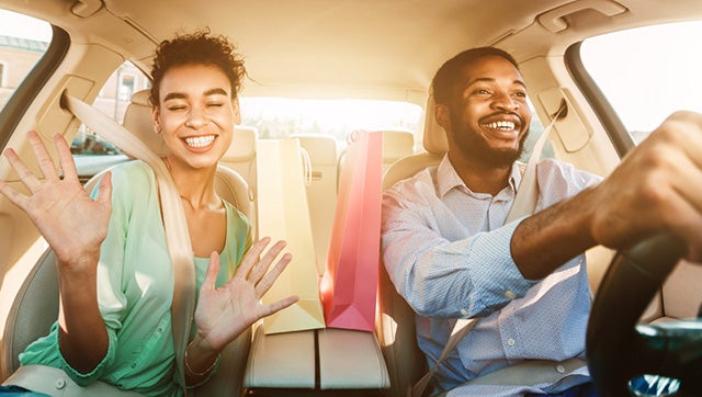 Dublin Buick GMC in Dublin CA couple enjoying their EV