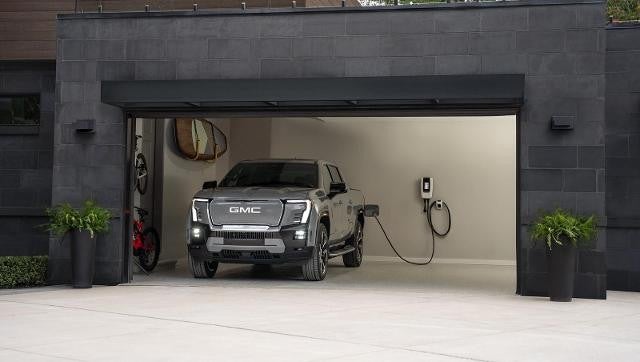 Dublin Buick GMC in Dublin CA truck charging in garage