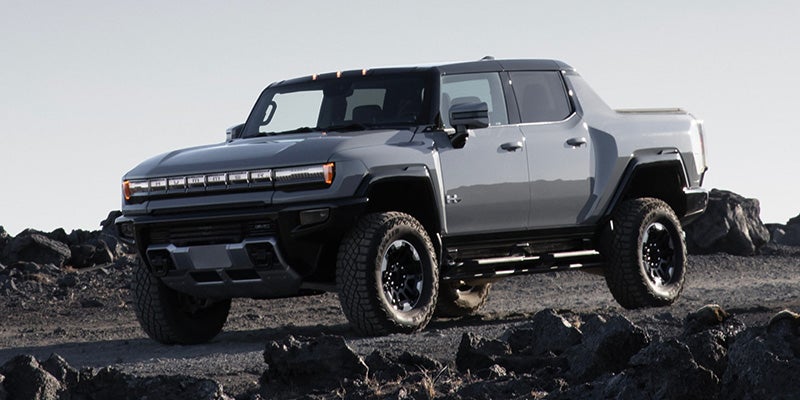 Dublin Buick GMC in Dublin CA Hummer EV driving off road
