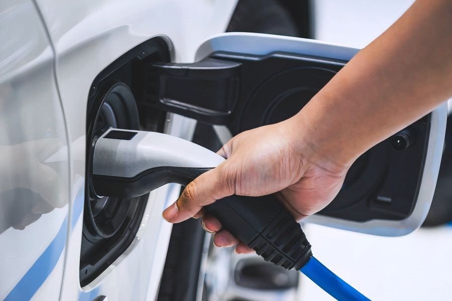 Dublin Buick GMC in Dublin CA customer charging their EV